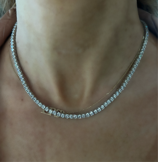 Sara Tennis Necklace