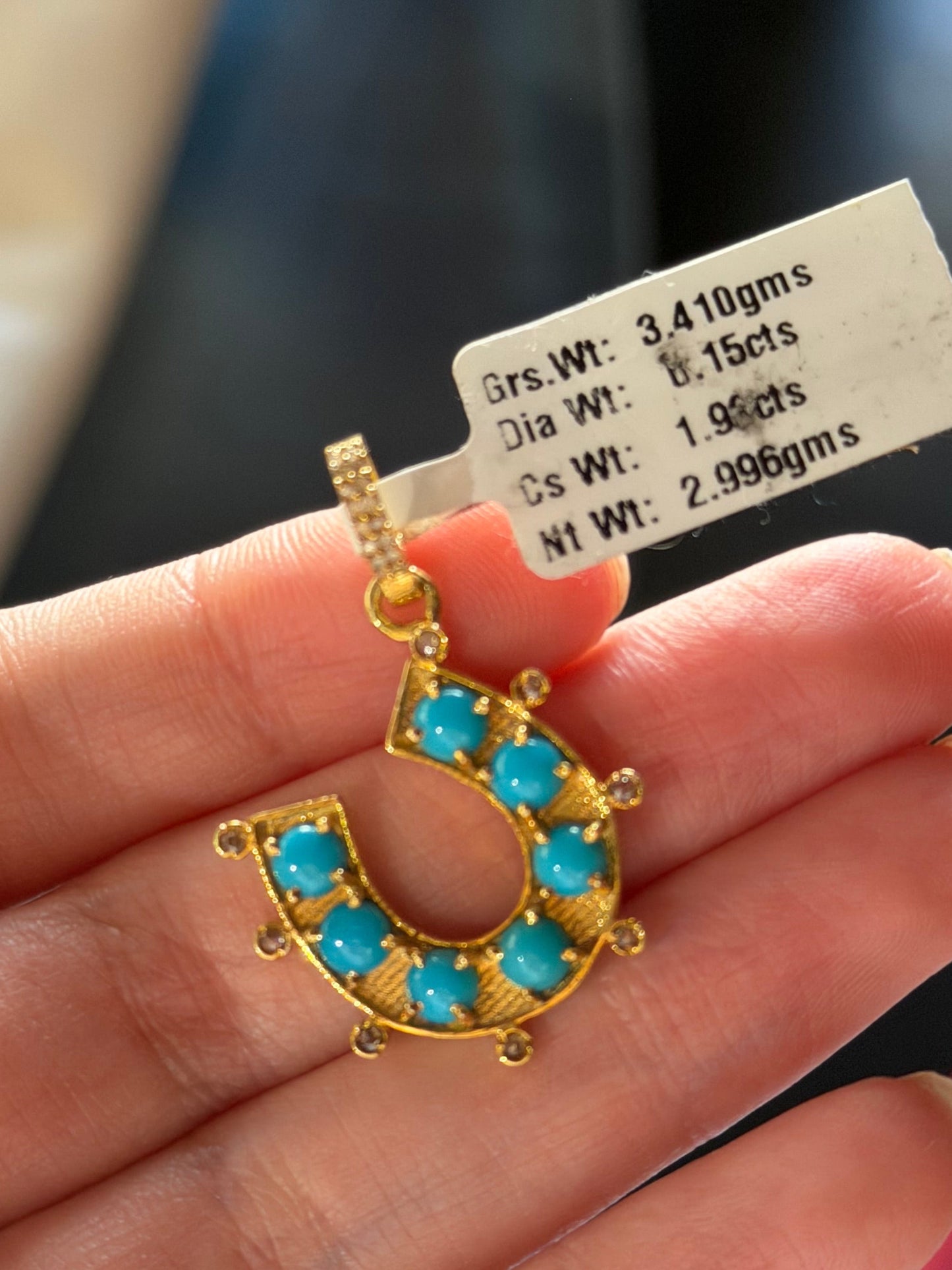 Horseshoe Pendant
