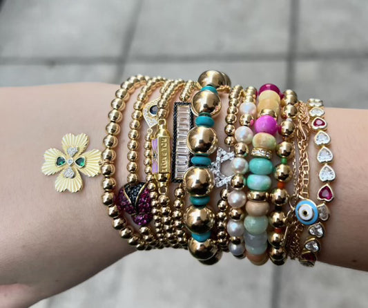 Four Leaf Clover Beads