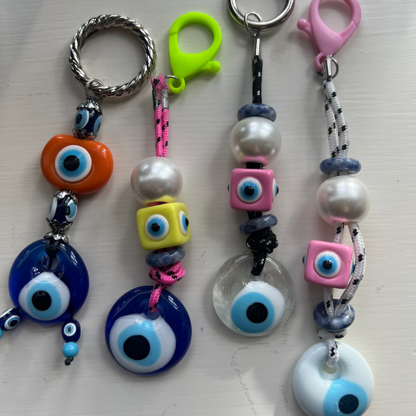 EVIL EYE BAG CHARMS