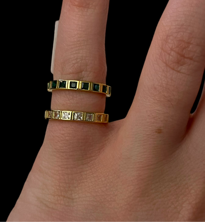 Square Style Pinky rings