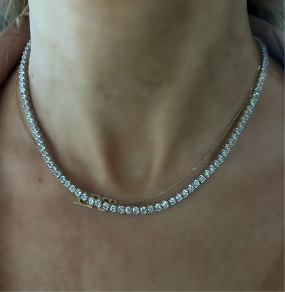 Sara Tennis Necklace