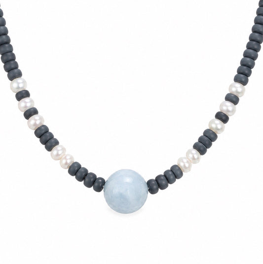 Hematite necklace
