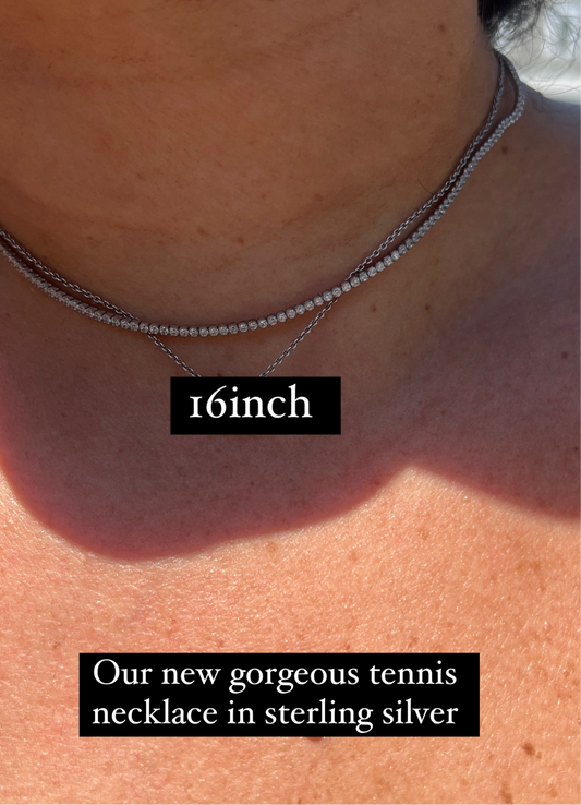 SPJ Tennis Necklace