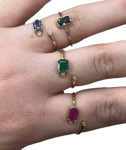 14k Gold Diamond Rings