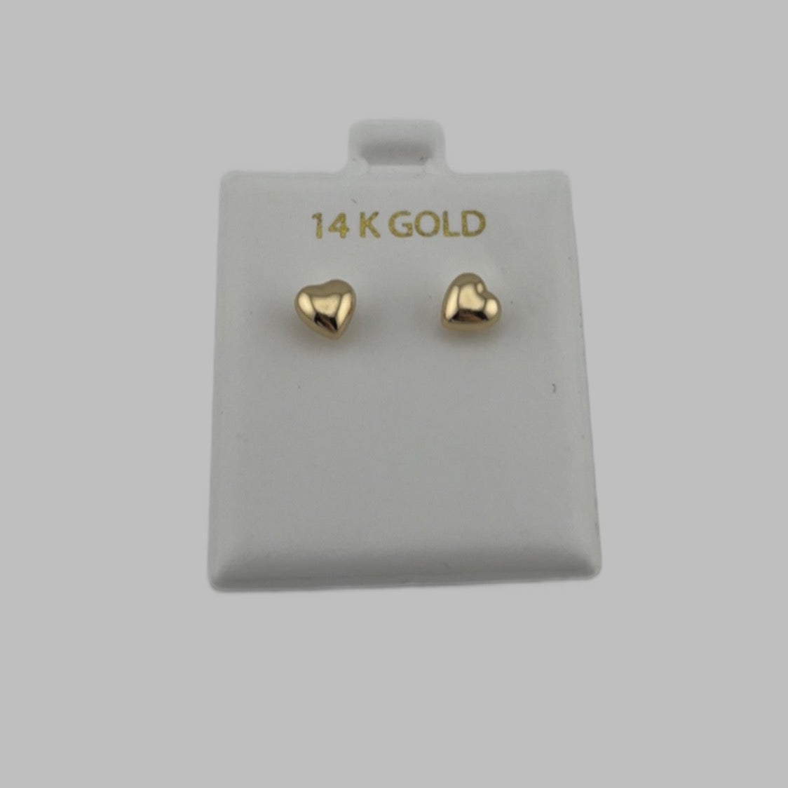 14k Gold Mini Bubble Hearts