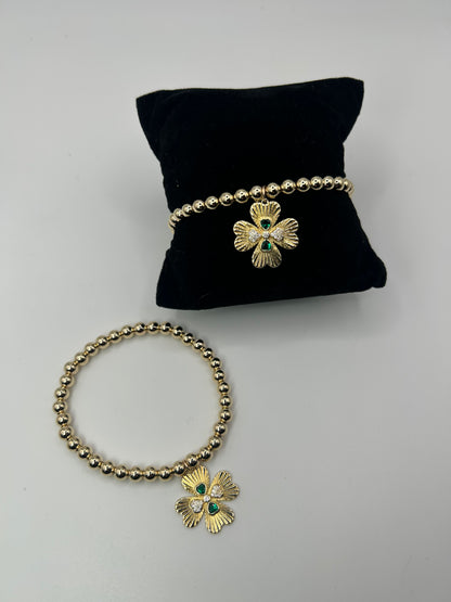 Four Leaf Clover Beads