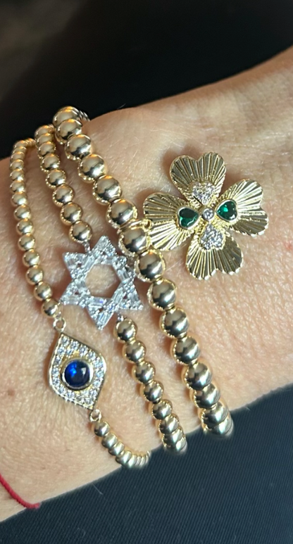 Four Leaf Clover Beads